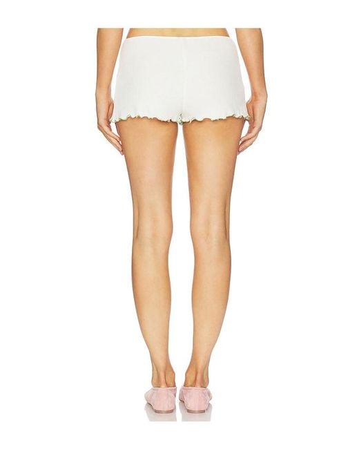 Only Hearts White Pearl Shorties