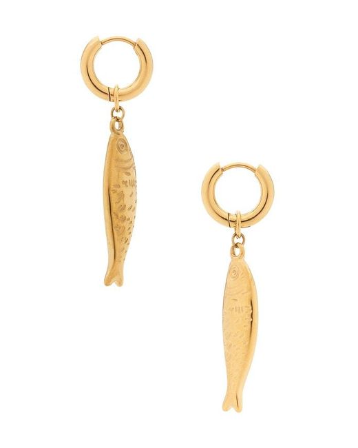 Casa Clara Metallic Rosetta Earrings