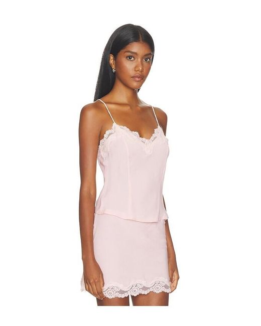 With Jean Pink Emerson Top