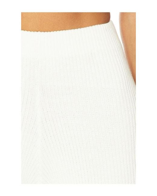 SNDY'S White North Knit Pant