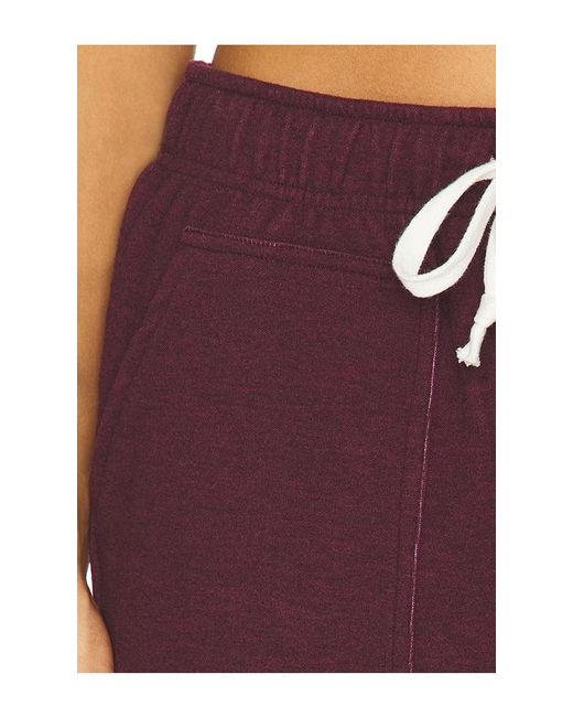 Bobi Red Button Jogger Pant