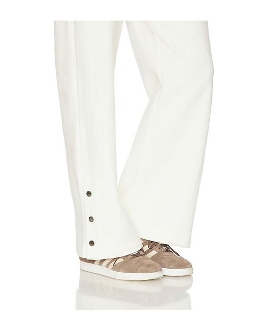 Araminta James White Snap Hem Trackpant