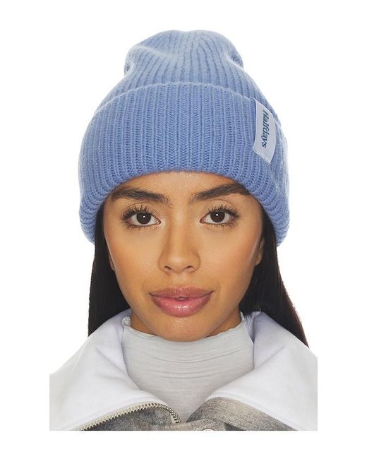 Halfdays Blue Merino Beanie