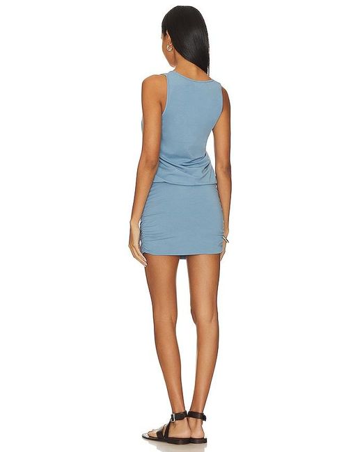 Bobi Blue Tight Tank Dress