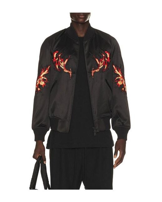 Y-3 Black Gfx Souv Jacket for men