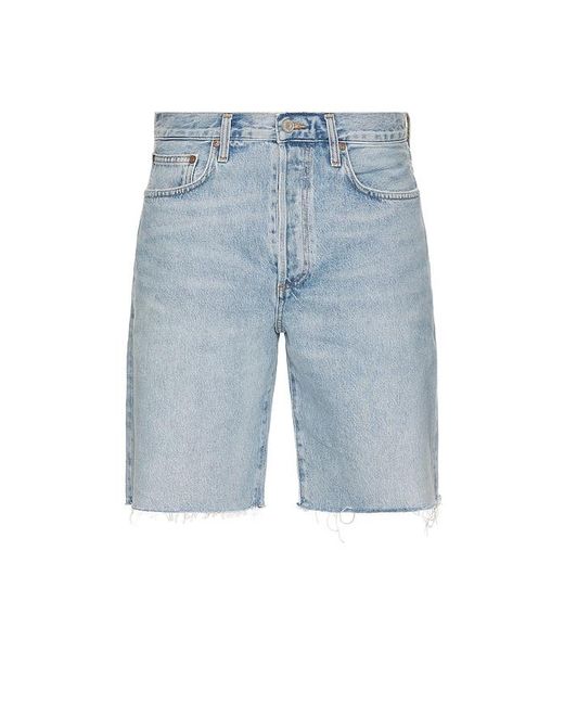 Anson Shorts En Color Azul Talla En Agolde de hombre de color Blue