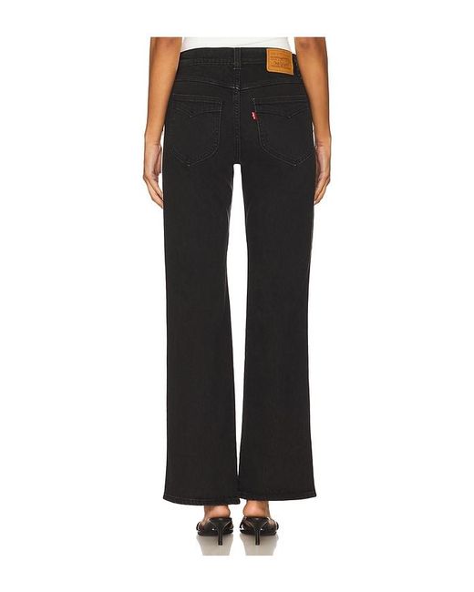 Levi's Black Wedgie Boot Piping Jeans