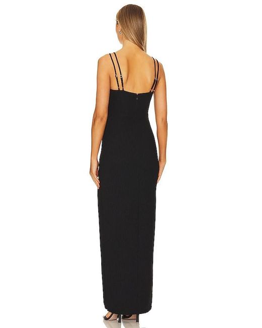 Nbd Black Estrella Maxi Dress