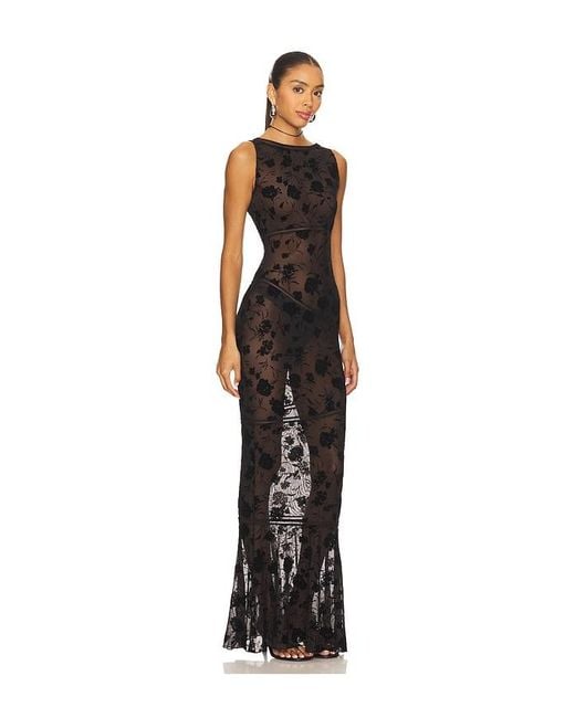 I.AM.GIA Black Venetia Maxi Dress