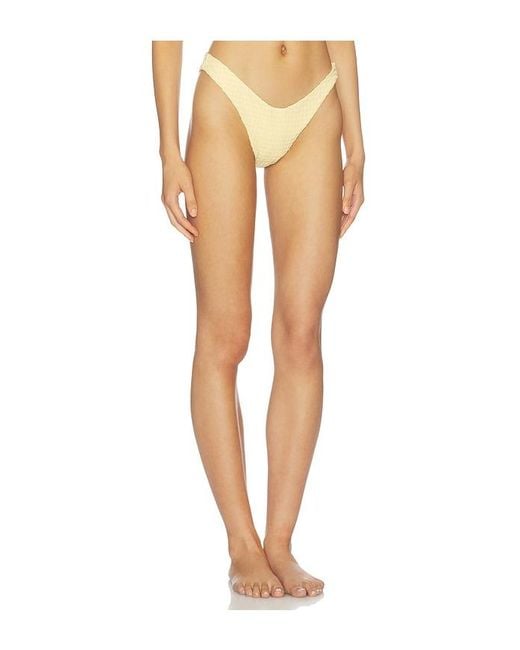 Devon Windsor White Larissa Bikini Bottom