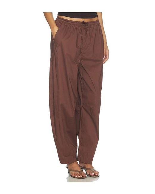 WeWoreWhat Brown Pull On Balloon Pants