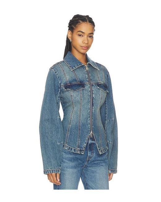 Gestuz Blue Melu Jacket