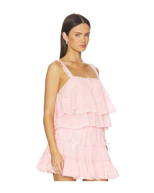 Astr Pink Delia Top