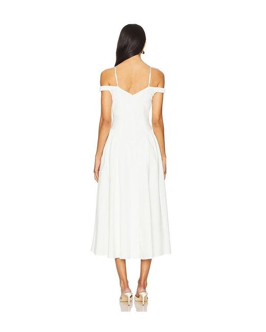 Astr White Elvinia Dress