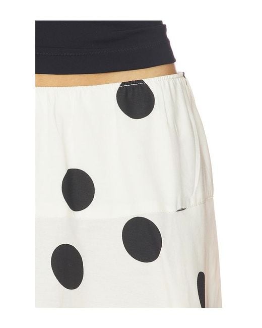 Free People Natural Betty Drop Waist Skirt