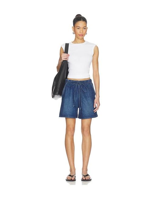 Mother Blue The Buffet Bermuda Short