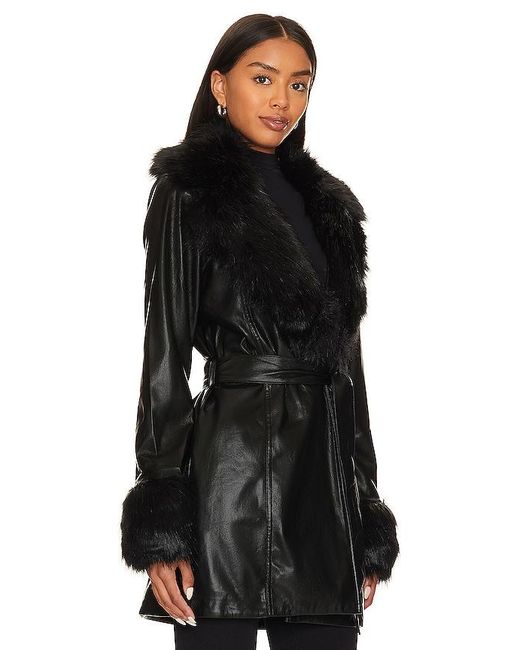 Show Me Your Mumu Black Penny Lane Coat
