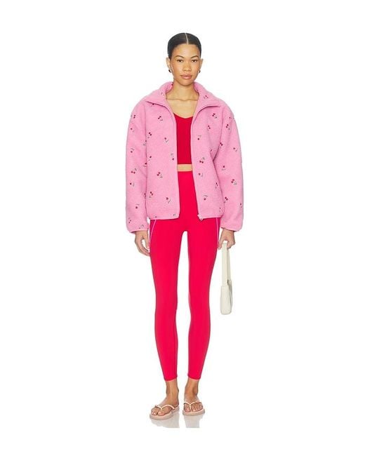 Beach Riot Pink Bennie Jacket
