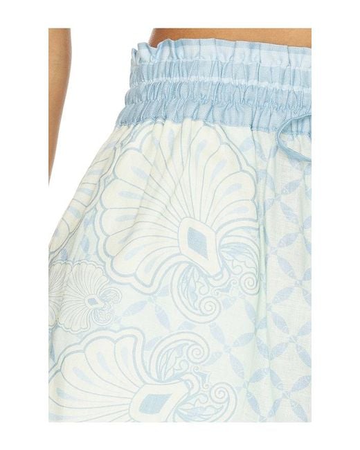 Shani Shemer Blue Carly Shorts