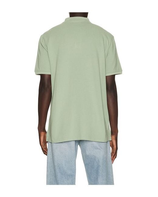 Polo Ralph Lauren Green Short Sleeve Mesh Polo for men
