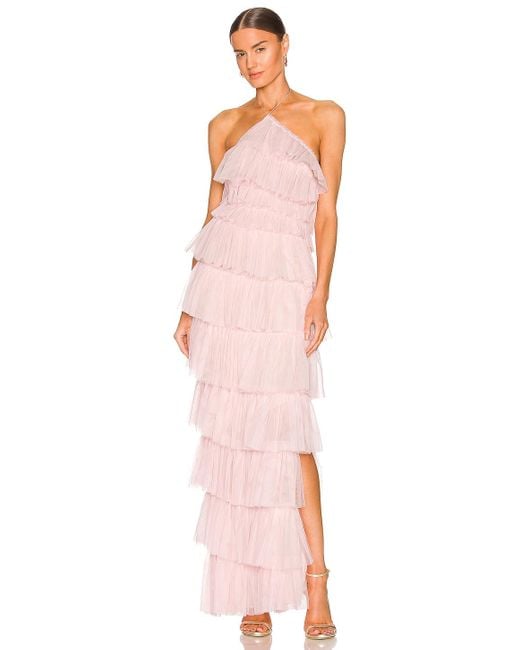 The Bar Henri Gown in Pink | Lyst