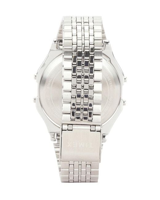 Timex White Peanuts 75Th Anniversary 34Mm Stainless Steel Watch for men