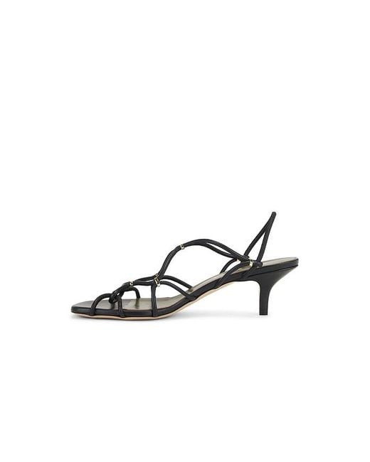MARIA LUCA Black Iside Sandal