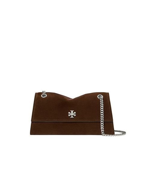Bolso Hombro Turnlock En Color Chocolate Talla Tory Burch de color Brown