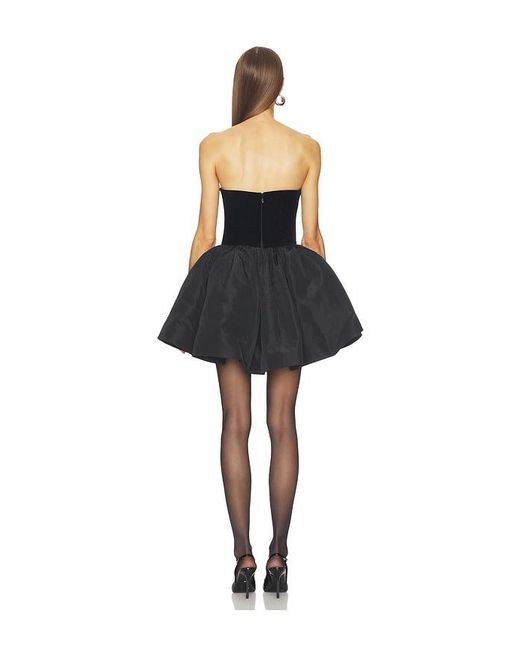 Ronny Kobo Black Atlas Dress