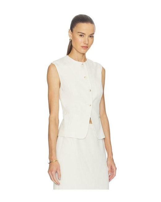 RUE SOPHIE White Elira Vest