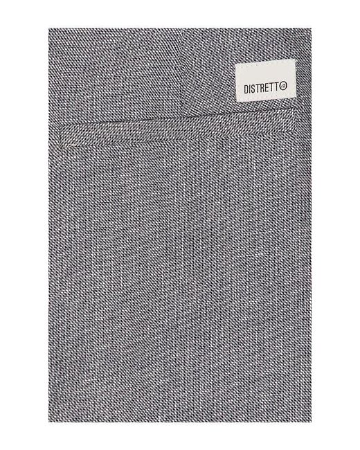 DISTRETTO12 Gray Certo Trouser for men