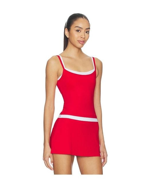 WellBeing + BeingWell Red Flowwell Sage Tank