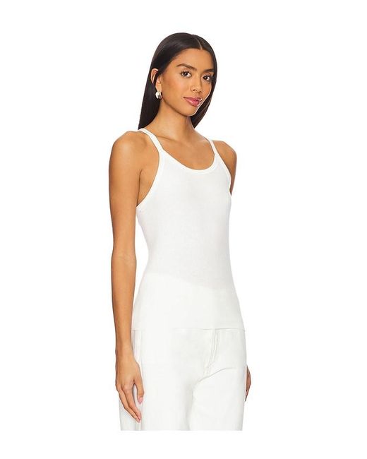 ÉTERNE White Tank-Top