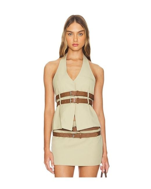Lioness Natural Ethereal Buckle Top