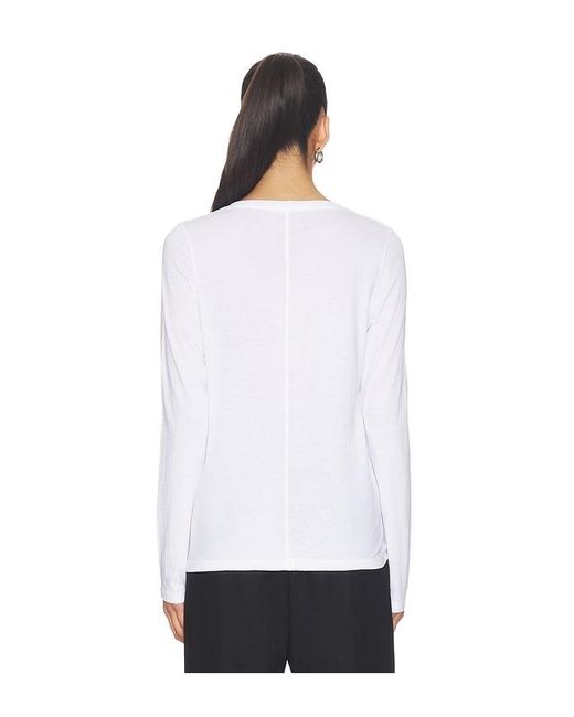 Clique White Philly Long Sleeve Tee