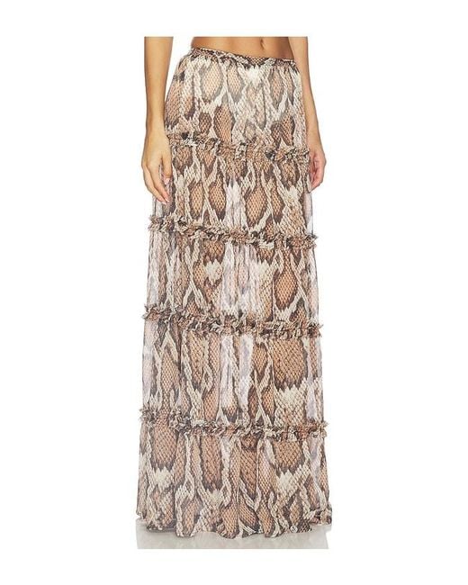 AFRM Natural Sabina Skirt