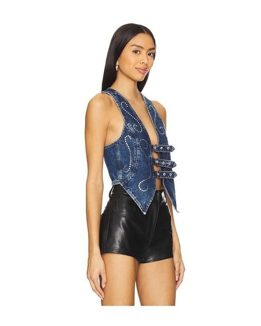 Urban Outfitters Blue Money Maker Top