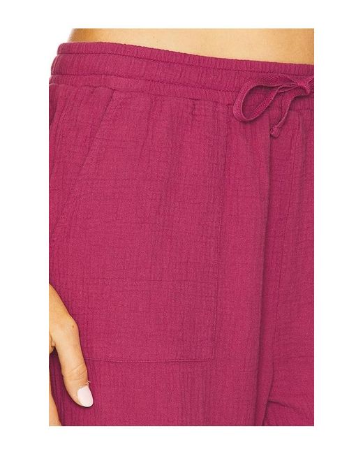 Bobi Red Jogger Pants