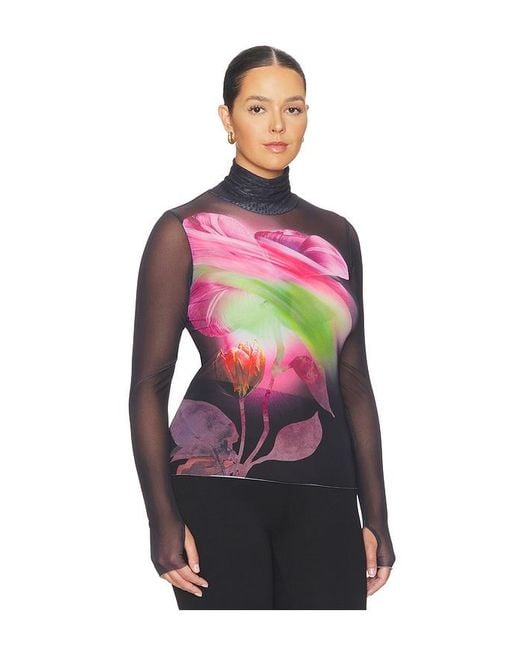 AFRM Red Zadie Top