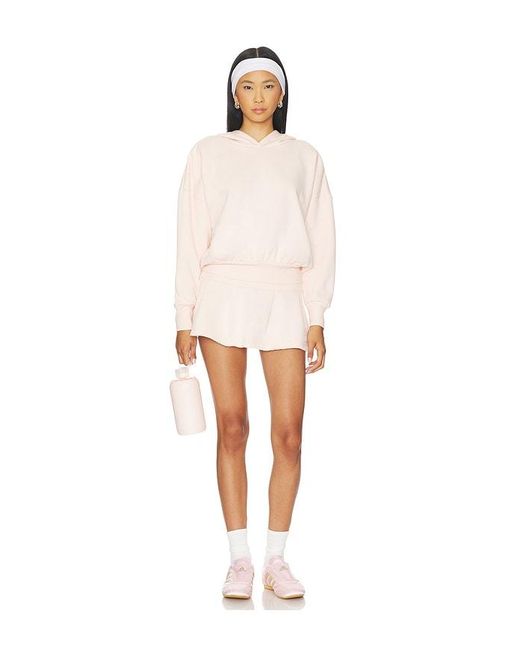 Free People White X Fp Movement Sprint To The Finish Skirt Set