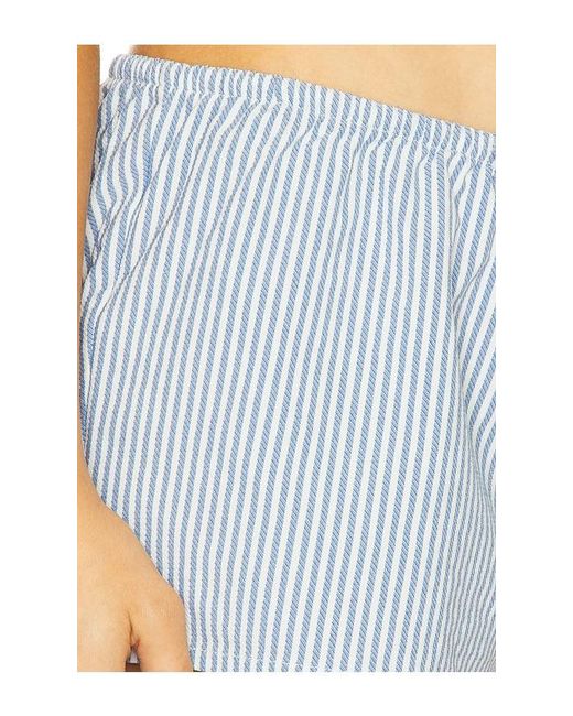 Montce Blue Low-Rise Drawstring Short