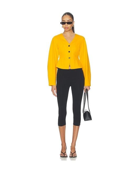 ALIGNE Yellow Doyer Ponte Top