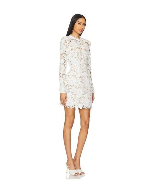 Bronx and Banco White Maia Mini Dress
