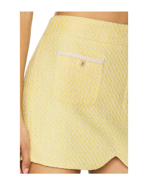 Amanda Uprichard Natural Caligari Skirt