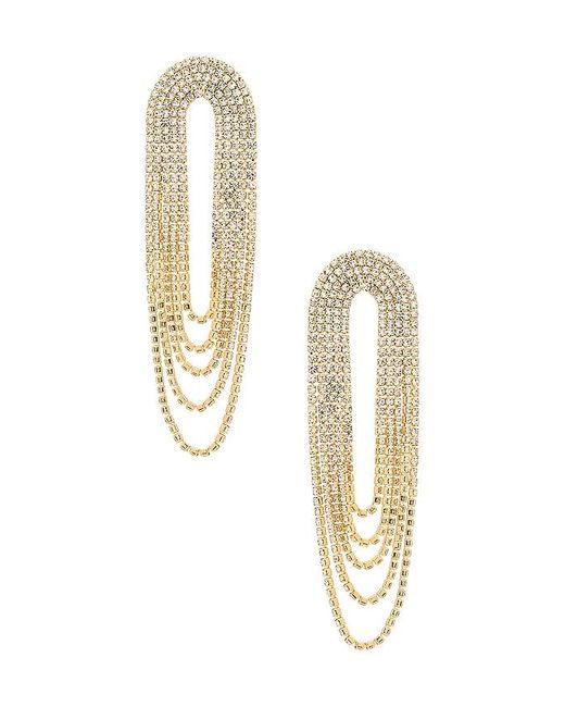 Ettika White Melting Earrings
