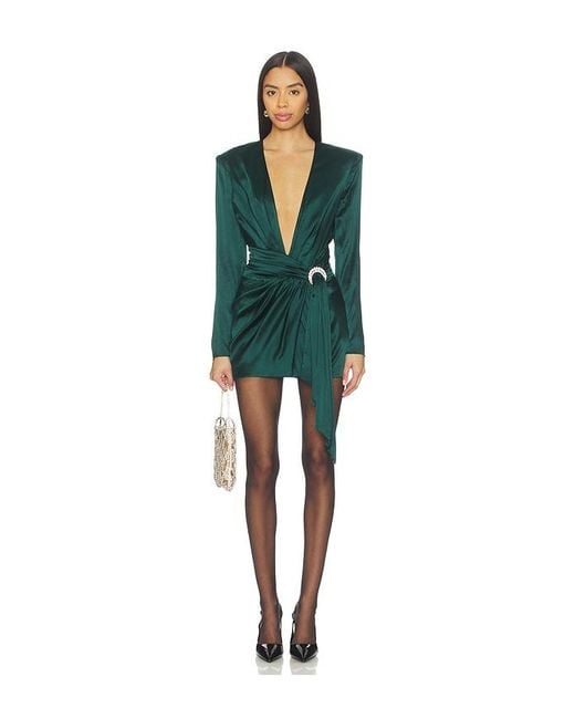 Ronny Kobo Green Kit Dress