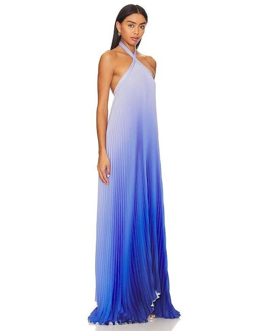 L'idée Blue Deesse Gown