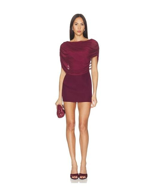 superdown Red Bailey Mini Dress