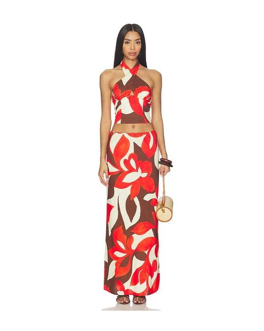 Seven Wonders Red Billie Top
