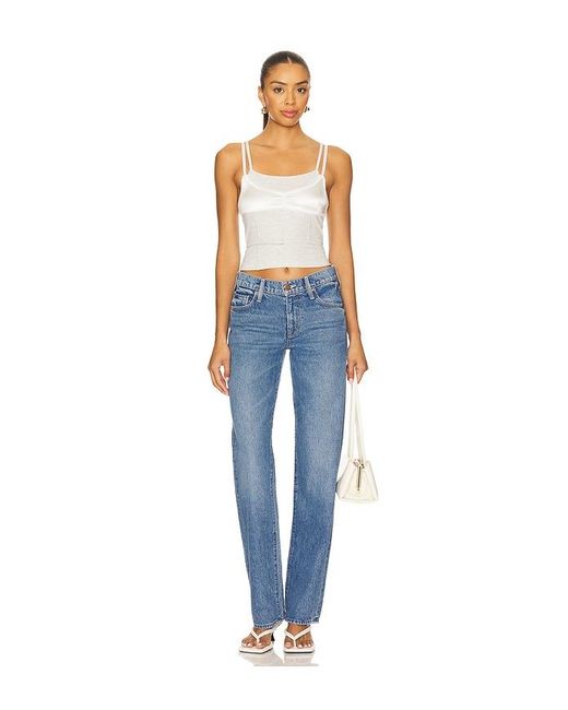 Mother Blue The Relish Sneak Jeans